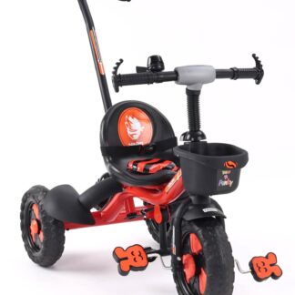 Brand New-Plug & Play Tricycle With Parental Push Handle - Orange on Rent 1