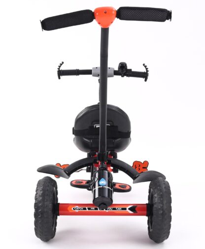 Brand New-Plug & Play Tricycle With Parental Push Handle - Orange on Rent 3