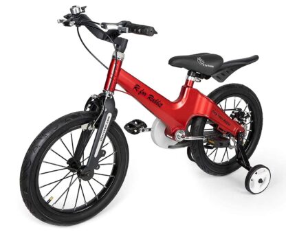 R for Rabbit Tiny Toes Rapid Plug n Play Bicycle for Kids of 3 to 5 Years Boys & Girls Size 14T inches with Single Structure Magnesium Alloy & Disc Brakes On Rent 1
