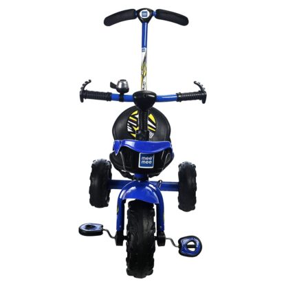 MeeMee Easy to Ride Baby Tricycle With Push Handle (Blue) MM-9888 D Tricycle On Rent (Blue) 2