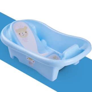 Baybee Amdia Baby Bath tub for Toddlers, Anti-Slip Kids Bathtub for Baby Shower, Baby Bather for Kids up to 2 Years (Blue)