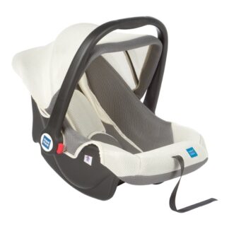 Mee Mee Baby Car Seat Cum Carry Cot with Thick Cushioned Seat (Light Gray) On Rent 1