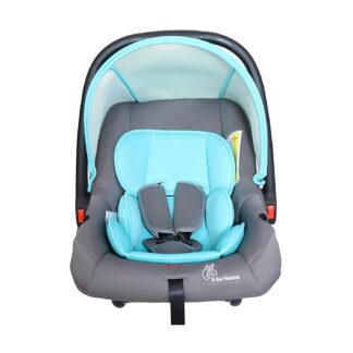 R for Rabbit Picaboo 4 in 1 Multi Purpose Baby Carry Cot,Car Seat, Rocker,Feeding Chair for Infant Babies of 0 to 15 Months & Weight Capacity Upto 13 Kgs(Blue Grey) 1