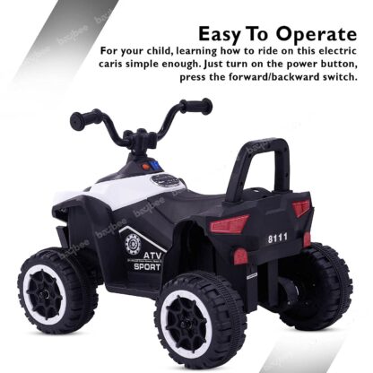 Baybee Monstro ATV Kids Car Baby Toy Car Rechargeable Battery Operated Ride-on car for Kids with Electric Motor Car for Kids Cars Baby Car for Boys & Girls Age 1-3 Years on Rent 2