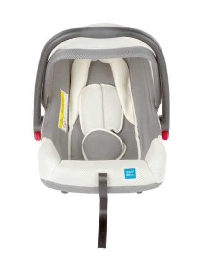 Mee Mee Baby Car Seat Cum Carry Cot with Thick Cushioned Seat (Light Gray) On Rent 2