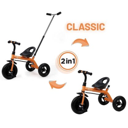 R for Rabbit Tiny Toes Lite Kids Baby Cycle Tricycle (Orange) On Rent 2