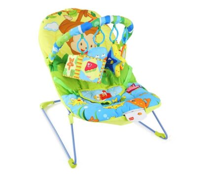 Luvlap Go Fishing Baby Bouncer with Soothing Vibration and Music On Rent 2
