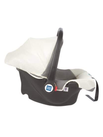 Mee Mee Baby Car Seat Cum Carry Cot with Thick Cushioned Seat (Light Gray) On Rent 3