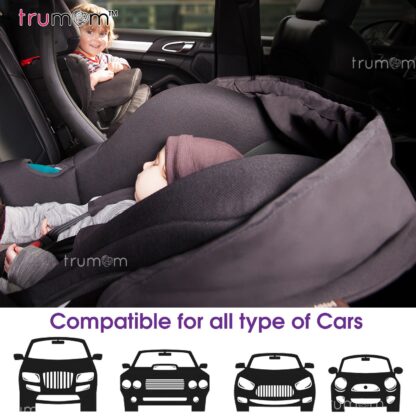 Trumom (USA) Infant Baby Car Seat, Carry Cot and Rocker with Canopy for Kids 0 to 15 Months Old (Upto 13 kgs) On Rent 4