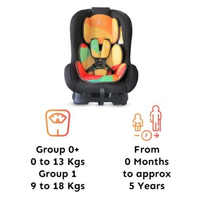 R for Rabbit Convertible Baby Car Seat Jack N Jill ECE R44/04 Safety Certified Car Seat for Kids of 0 to 5 Years Age with 3 Recline Position On Rent 5
