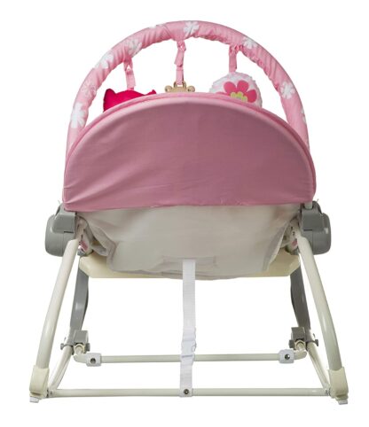 INFANTSO Baby Rocker & Bouncer Foldable Portable with Calming Vibrations & Toy On Rent 4