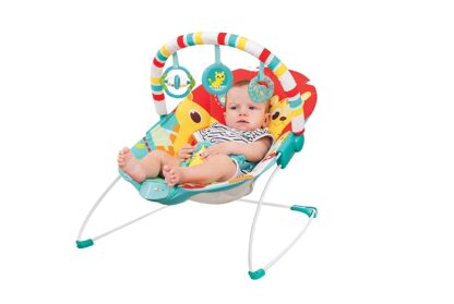 Mastela Toddlers to Newborn Baby Rocker and Musical Bouncer Chair On Rent 4