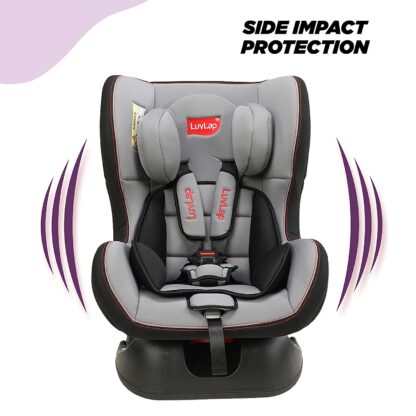 LuvLap Sports Convertible Car Seat for Baby & kids from 0 Months to 4 Years (Grey & Black) On Rent 5