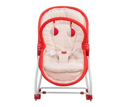 LuvLap 3 in 1 Rocker Napper with Musical Vibrations Red On Rent 7