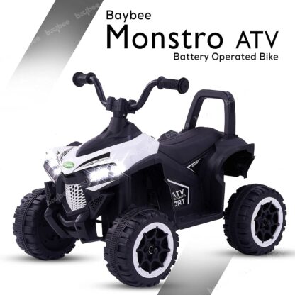 Baybee Monstro ATV Kids Car Baby Toy Car Rechargeable Battery Operated Ride-on car for Kids with Electric Motor Car for Kids Cars Baby Car for Boys & Girls Age 1-3 Years on Rent 8