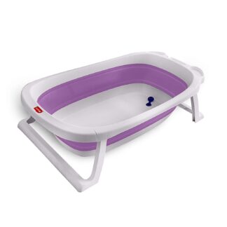 LuvLap Splash 2 in 1 Folding Baby Bath tub cum Baby Bather with Temperature Sensitive Plug & Anti Slip base On Rent 1